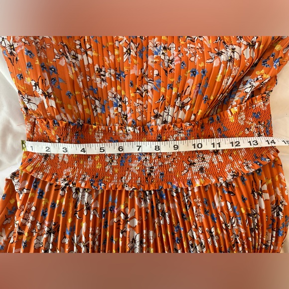 🍑 Nanette Lepore fit & flare midi dress 14 - Picture 9 of 13